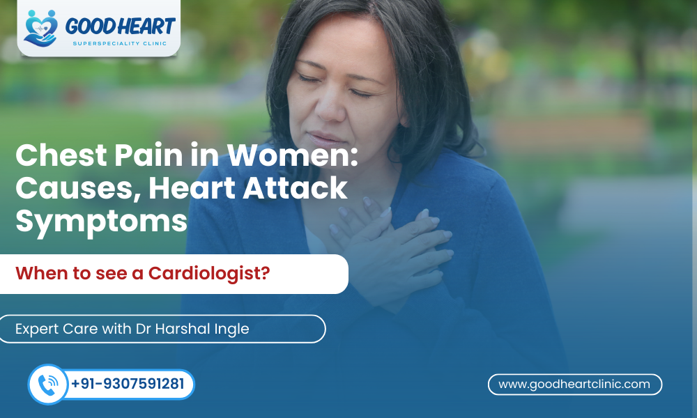 chest pain women treatment in Pune