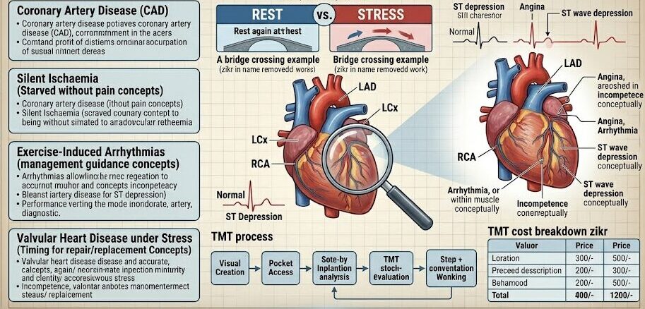 A detailed medical infographic guide to the Treadmill Test in Pune