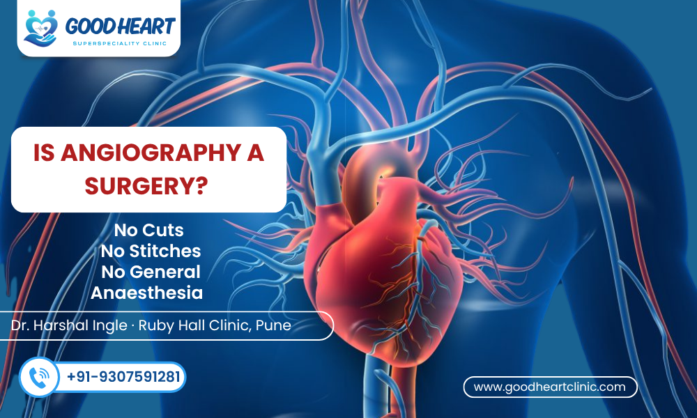Best Cardiologist in Pune Explains Coronary Angiography – Good Heart Clinic
