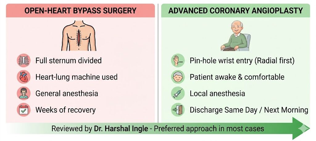 The Choice Angioplasty vs. Bypass